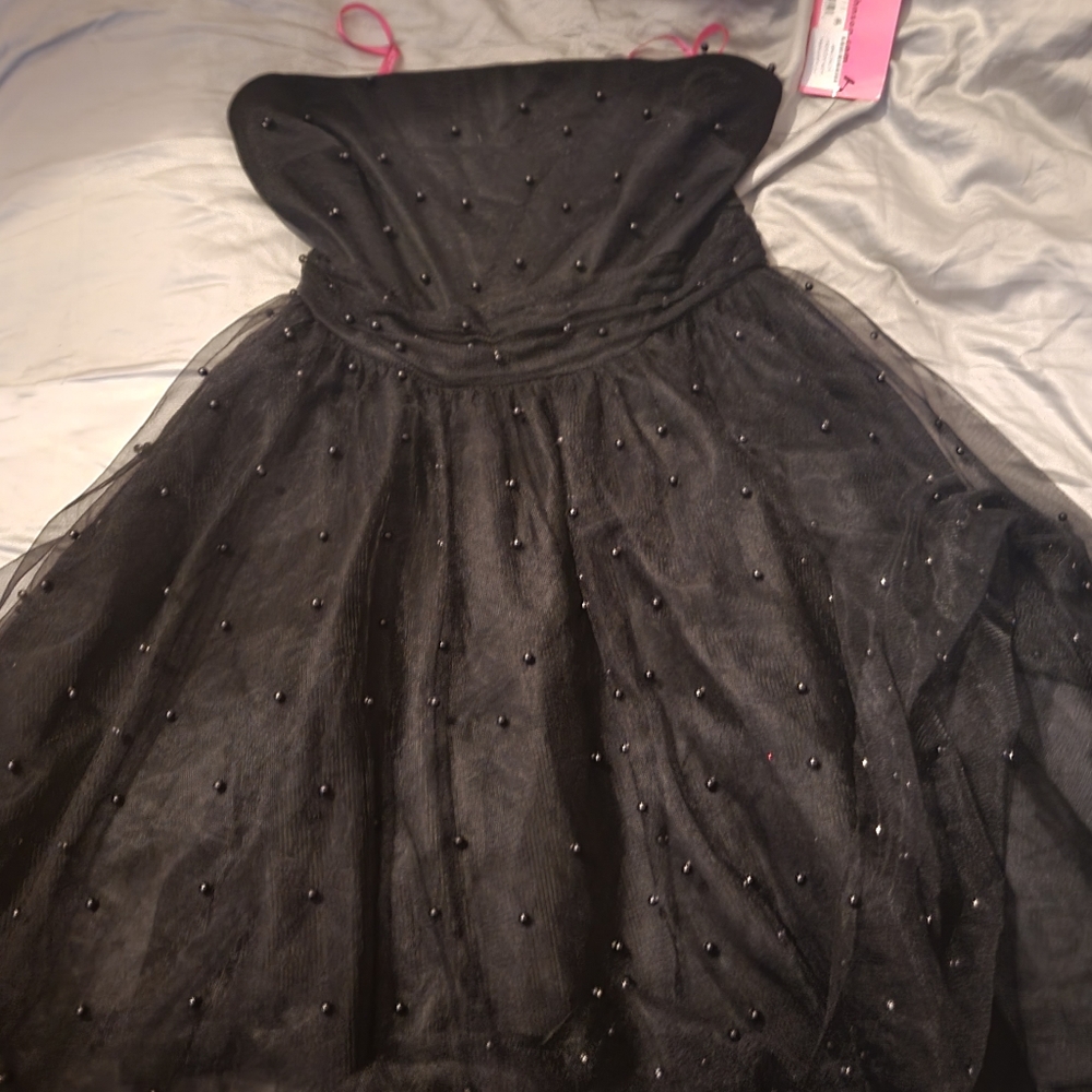 Strapless Betsey Johnson dress